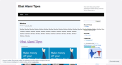 Desktop Screenshot of obatalamitipesblog.wordpress.com