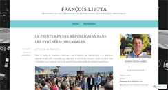 Desktop Screenshot of francoislietta.wordpress.com