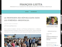 Tablet Screenshot of francoislietta.wordpress.com