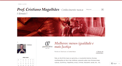 Desktop Screenshot of cristianomagalhaes.wordpress.com