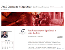 Tablet Screenshot of cristianomagalhaes.wordpress.com