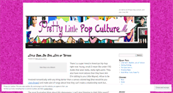 Desktop Screenshot of prettypopcultureme.wordpress.com