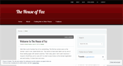Desktop Screenshot of djfaz.wordpress.com