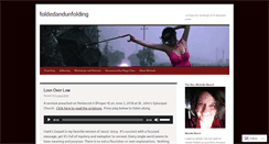 Desktop Screenshot of foldedandunfolding.wordpress.com