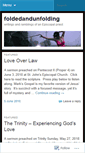 Mobile Screenshot of foldedandunfolding.wordpress.com