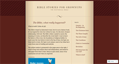 Desktop Screenshot of bibleforensics.wordpress.com
