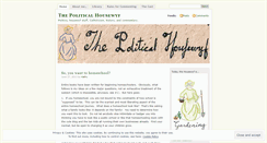 Desktop Screenshot of politicalhousewyf.wordpress.com