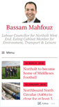 Mobile Screenshot of bassammahfouz.wordpress.com