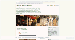 Desktop Screenshot of jenniekristel.wordpress.com