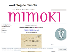 Tablet Screenshot of mimoki.wordpress.com