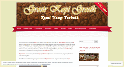 Desktop Screenshot of grosirkopigresik.wordpress.com