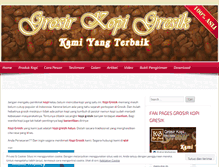 Tablet Screenshot of grosirkopigresik.wordpress.com