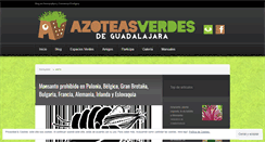 Desktop Screenshot of blogdeazoteasverdes.wordpress.com