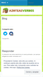 Mobile Screenshot of blogdeazoteasverdes.wordpress.com