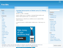 Tablet Screenshot of freebits.wordpress.com