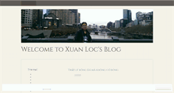 Desktop Screenshot of mrxuanloc.wordpress.com