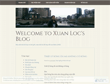 Tablet Screenshot of mrxuanloc.wordpress.com