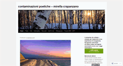 Desktop Screenshot of contaminazionipoetiche.wordpress.com