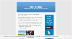 Desktop Screenshot of kellscollege.wordpress.com