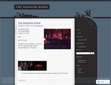 Tablet Screenshot of missionroom.wordpress.com