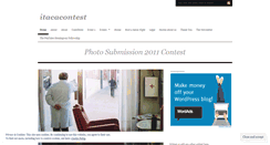 Desktop Screenshot of itacacontest.wordpress.com