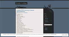 Desktop Screenshot of preakr.wordpress.com