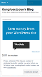 Mobile Screenshot of kungfuoctopus.wordpress.com