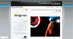 Desktop Screenshot of bigbanglife.wordpress.com