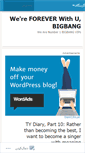 Mobile Screenshot of bigbanglife.wordpress.com