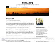 Tablet Screenshot of hansaberg.wordpress.com