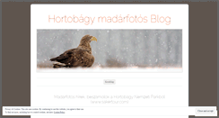 Desktop Screenshot of hortobagymadarfoto.wordpress.com