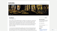 Desktop Screenshot of bisforbike.wordpress.com