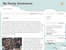 Tablet Screenshot of dandyadventures.wordpress.com