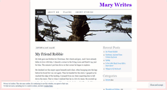 Desktop Screenshot of maryajensenwrites.wordpress.com