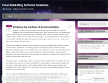 Tablet Screenshot of alphasandesh.wordpress.com