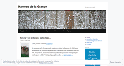 Desktop Screenshot of hameaudelagrange.wordpress.com