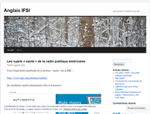 Tablet Screenshot of ifsianglais.wordpress.com