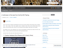 Tablet Screenshot of elywinebar.wordpress.com