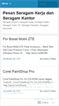 Mobile Screenshot of pesanseragamkerja.wordpress.com