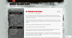 Desktop Screenshot of danceisland.wordpress.com