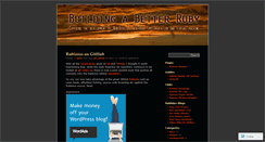 Desktop Screenshot of betterruby.wordpress.com