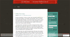 Desktop Screenshot of letstalkjustice.wordpress.com