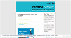 Desktop Screenshot of premioacxtidompfc.wordpress.com