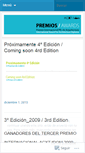 Mobile Screenshot of premioacxtidompfc.wordpress.com
