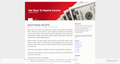 Desktop Screenshot of merdekahutang.wordpress.com