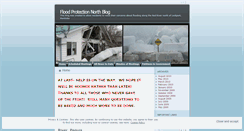 Desktop Screenshot of floodprotectionnorth.wordpress.com