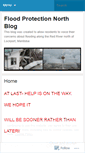 Mobile Screenshot of floodprotectionnorth.wordpress.com