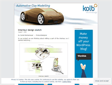 Tablet Screenshot of kolb.wordpress.com