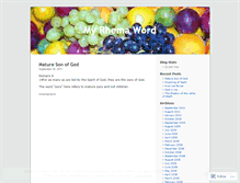 Tablet Screenshot of myrhemaword.wordpress.com