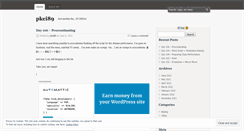 Desktop Screenshot of pkei89.wordpress.com